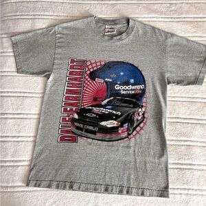 Vintage Dale Earnhardt T Shirt Sz L Autographed NASCAR Men’s 
Goodwr…​​​